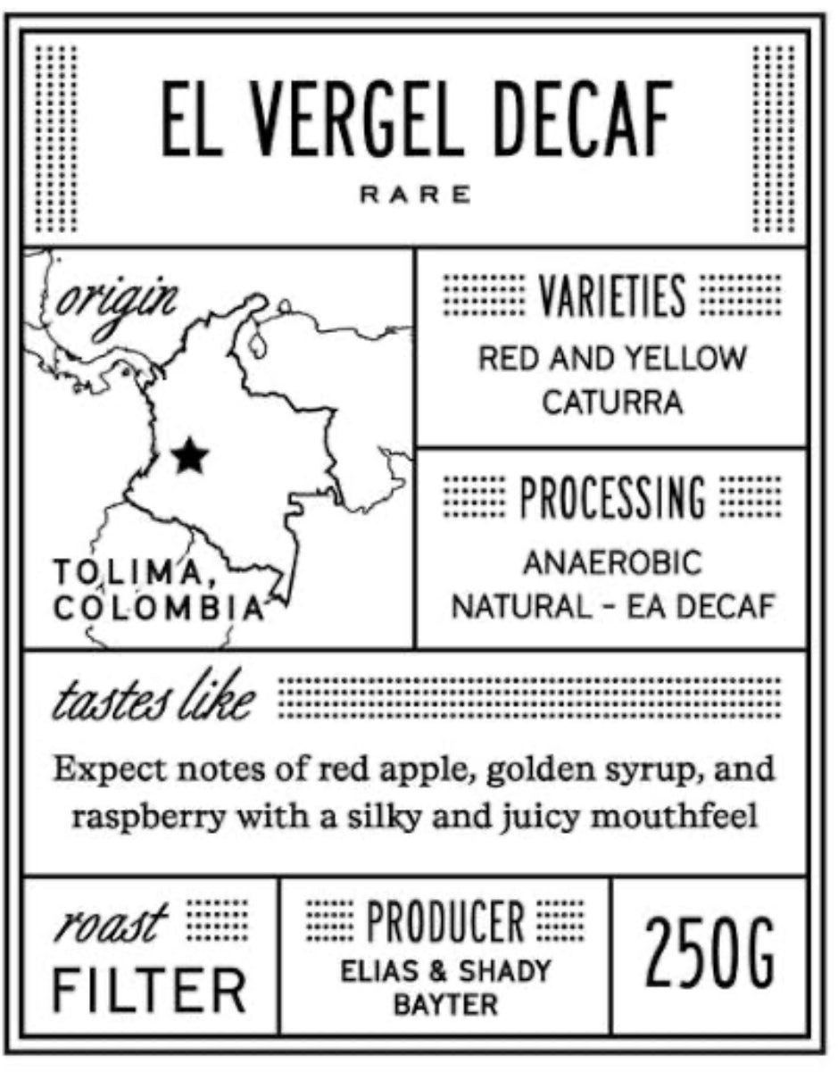 Manhattan - El Vergel - Decaf