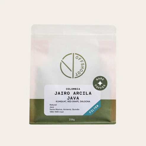 Offshoot Coffee  Jairo Arcila - Java *Rare*